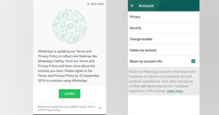 WhatsApp New Terms N Conditions