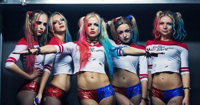 Harley Quinn Dance Cosplay Russian